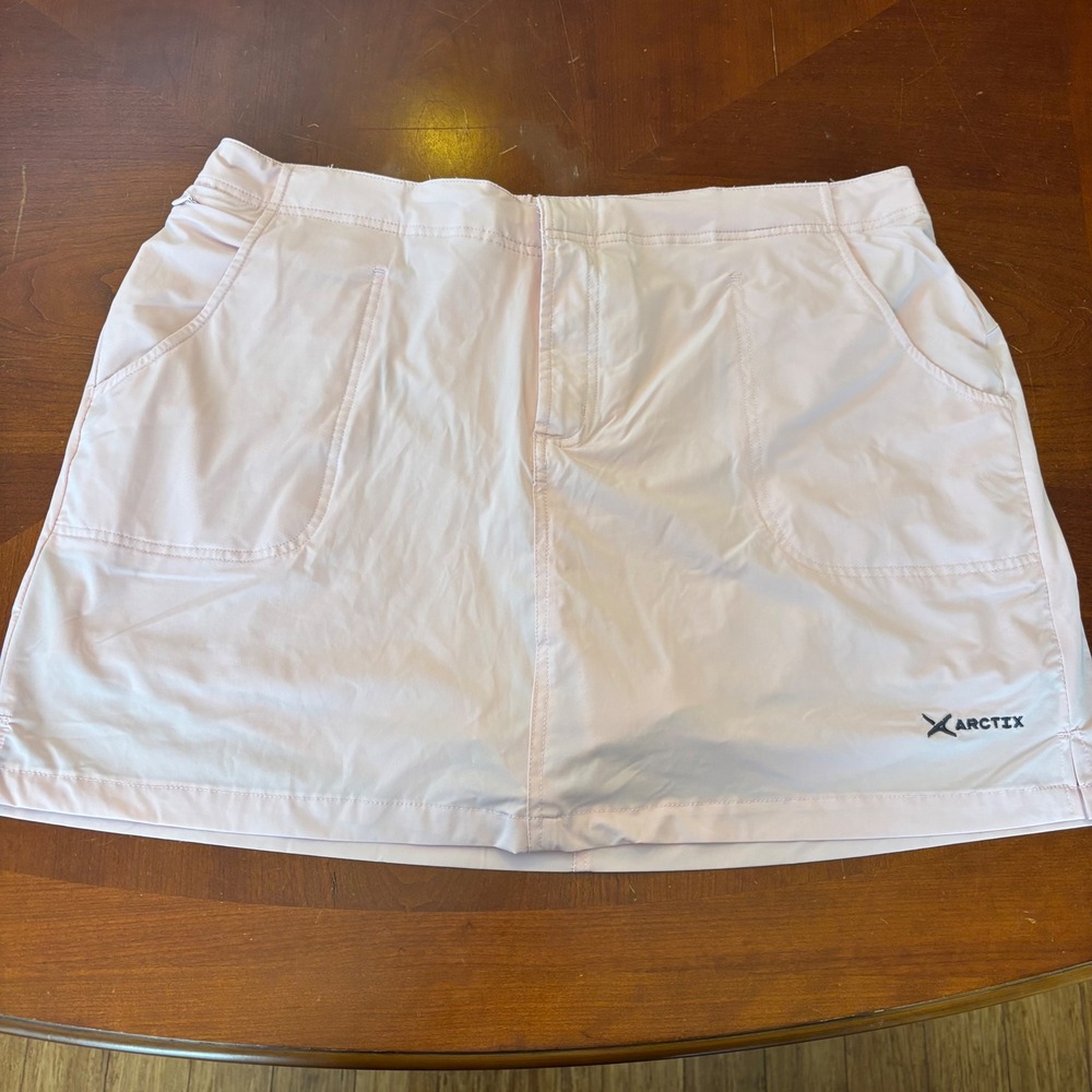 ARCTIX Women's XL Light Pink Golf Skort Athletic Activewear Outdoor Skirt